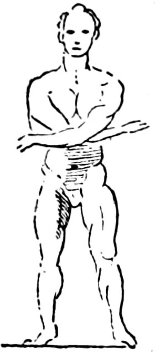 原刊で第344章に隣接する挿図(1890年版・印刷119頁)